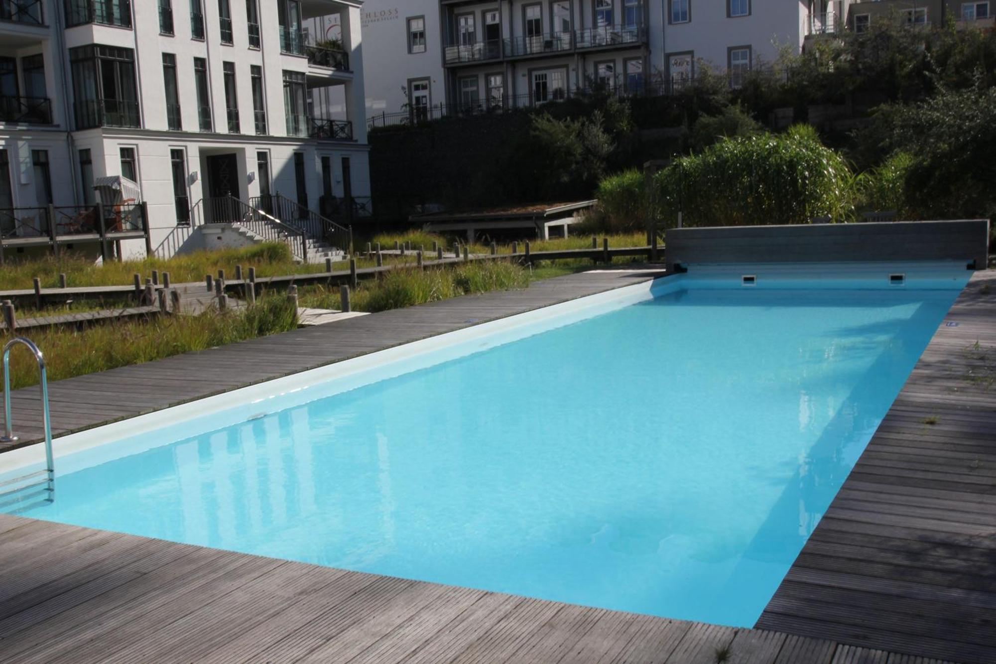 Pool Und Sauna Mit Meerblick, Direkt An Der Seebruecke - First Sellin Fewo 3 8 Exterior photo